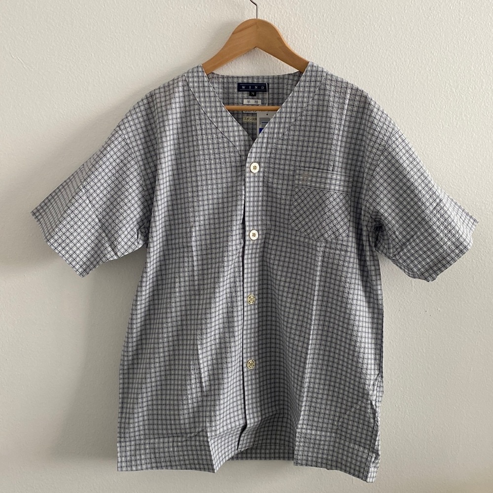 Wind Men’s Sleepwear Japanese textile cotton 🇯🇵